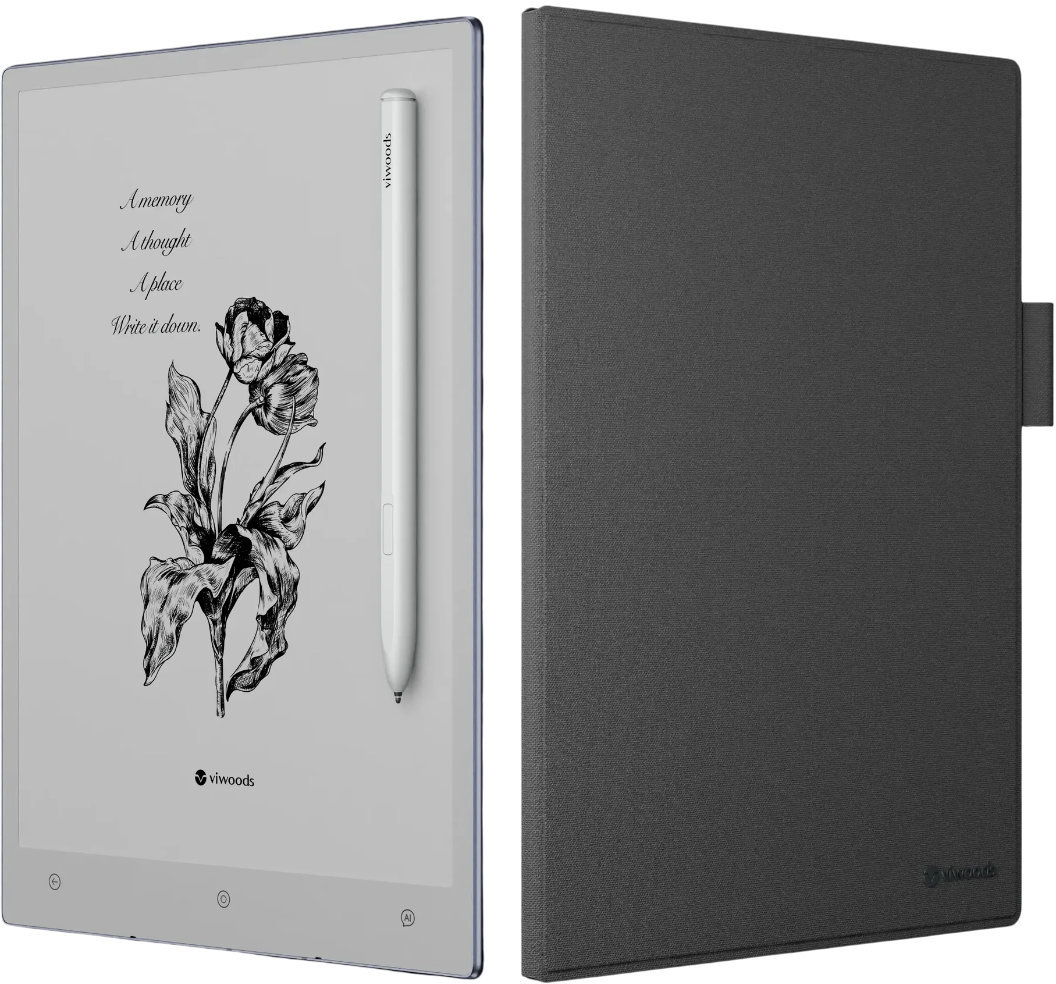 Viwoods Планшет с имитацией бумаги AiPaper SE03, 10.65-inch, серебристый