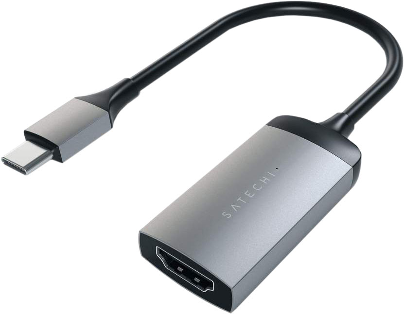 Бренд Адаптер Satechi USB-C - HDMI 4K 60Гц, «серый космос»