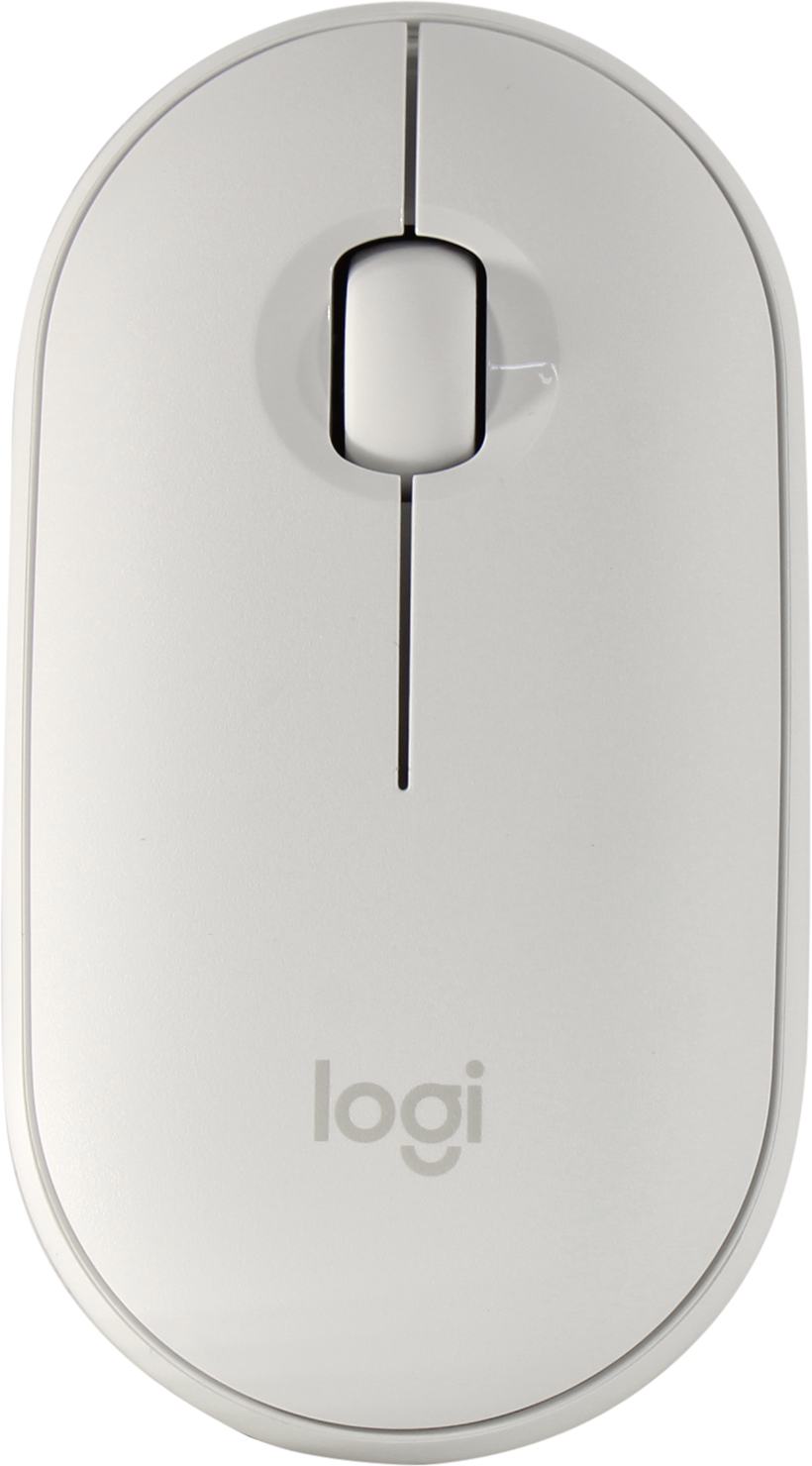 Бренд Мышь Logitech M350 Pebble Wireless, белый