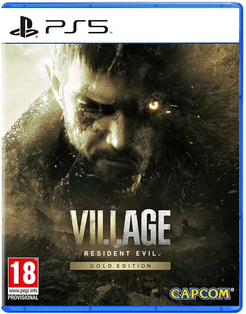 

Sony Игра для PS5 Resident Evil Village. Gold Edition, русские субтитры