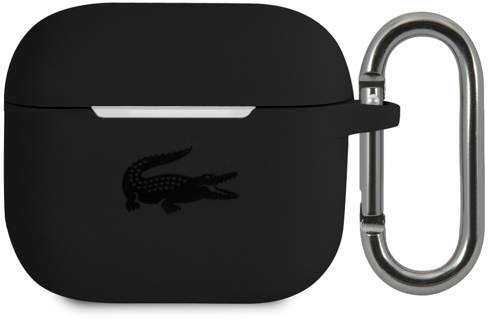 

Lacoste Чехол для AirPods 3, силикон, черный