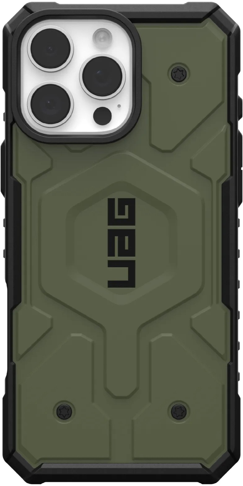 Бренд Чехол UAG Pathfinder MagSafe для iPhone 16 Pro Max, оливковый