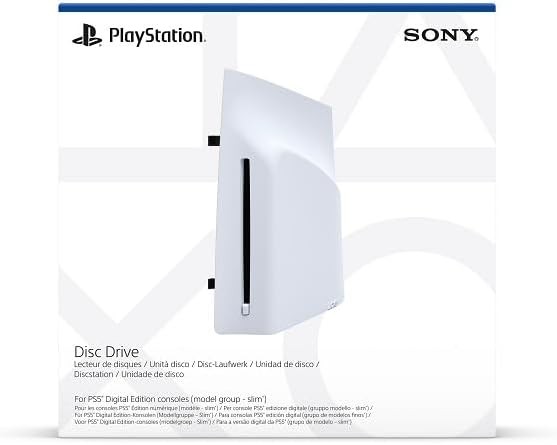 Дисковод для PS5 Pro/Slim Disc Drive, белый Фото-2