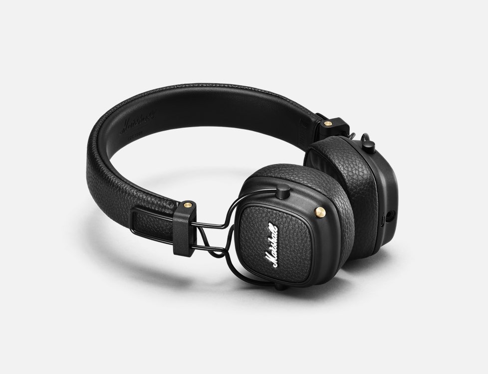 Маршал мажор блютуз. Наушники Marshall Major 3. Marshall Major 3 Bluetooth. Marshall Major III Bluetooth Black. Наушники Маршал мажор 3.