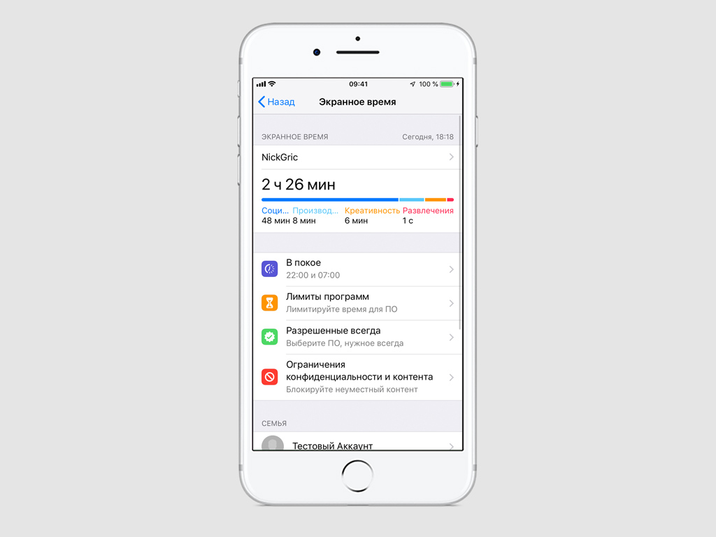 Настройка функции «Экранное время» с помощью Семейного доступа на iPad - Служба поддержки Apple