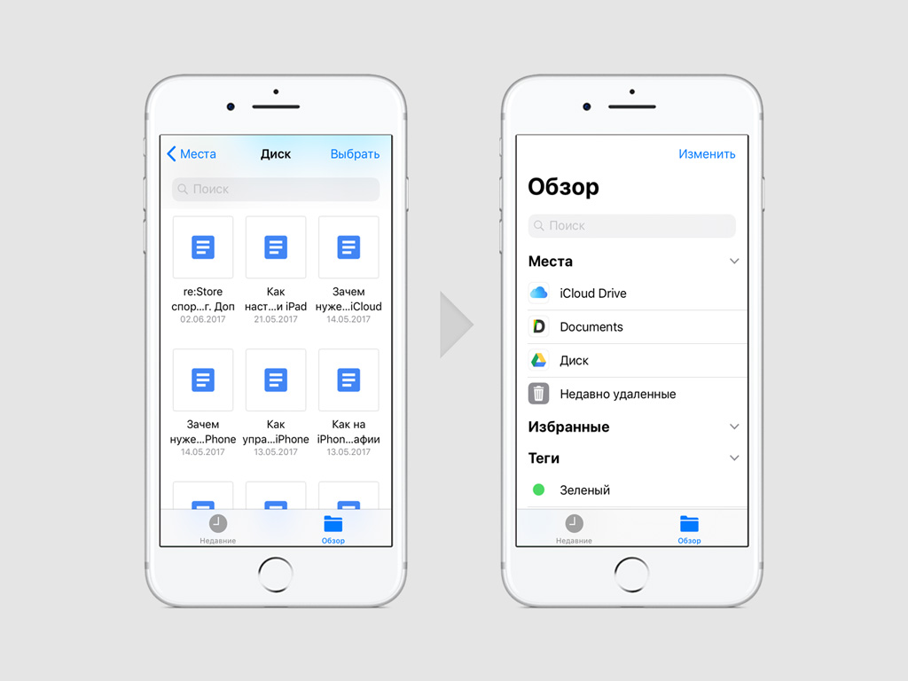 Чем полезно приложение «Файлы» в iOS 11 — Блог restore Digest