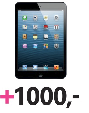 1000 бонусов при покупке iPad mini 32 или 64 ГБ