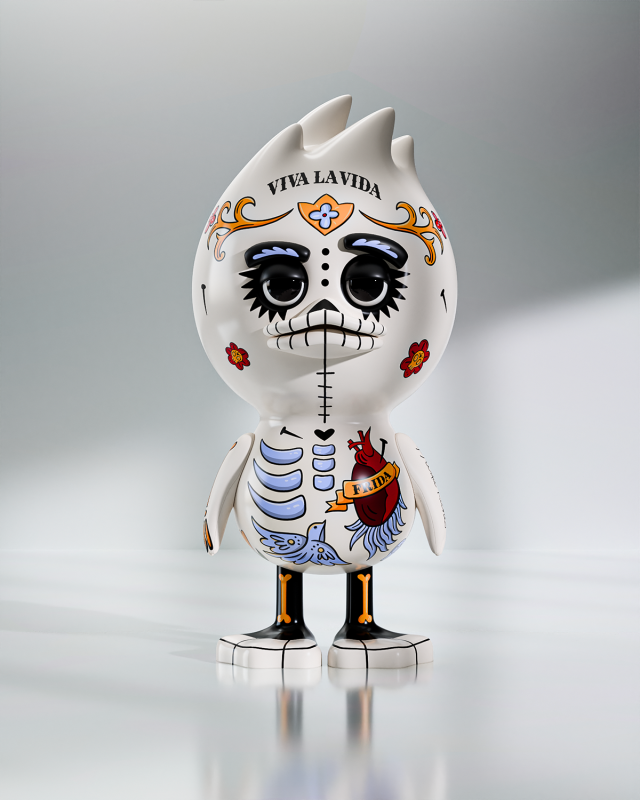 Фигура Tud Toy The Ugly Duck Frida Kahlo, L Фото-9