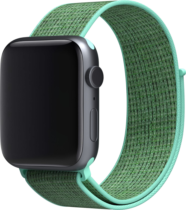 Ремешок moonfish для Apple Watch 38/40/41/42 мм, нейлон, оливковый