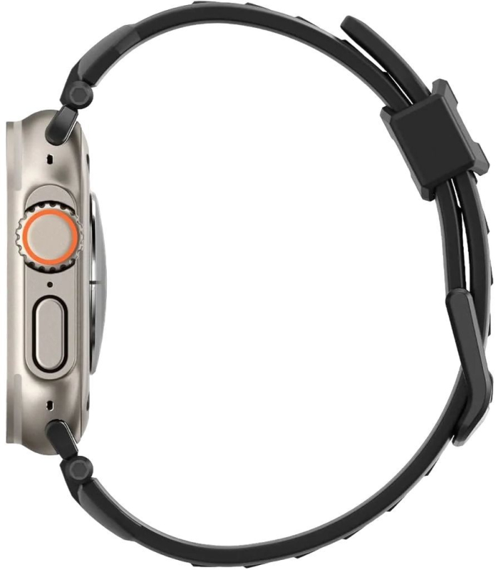 Ремешок Spigen Rugged Ultra Band для Apple Watch 49/46/45/44/42 мм, матовый черный Фото-11