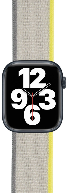 Ремешок moonfish для Apple Watch 42/44/45/46/49 mm, нейлон, бежевый