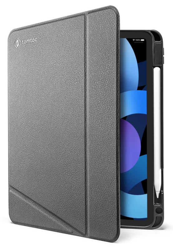 Чехол Tomtoc Tri-use Folio для iPad Air (2020), черный Фото-2
