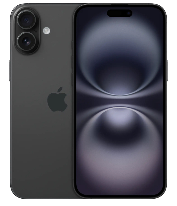 Apple iPhone 16 Plus SIM 128 ГБ, черный