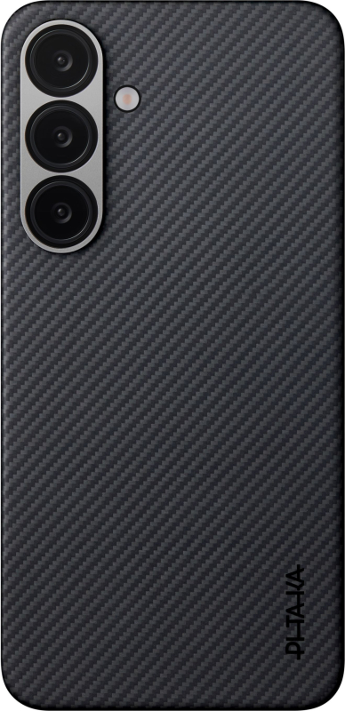 Чехол Pitaka Ultra-Slim для Galaxy S25+, кевлар, черный