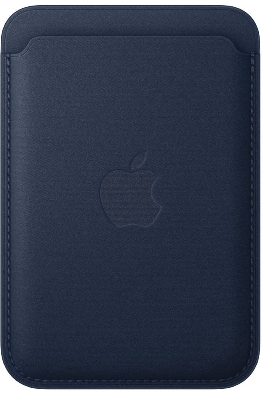 Чехол Apple для iPhone FineWoven Wallet MagSafe, глубокий синий