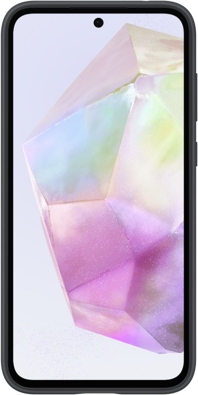 Чехол Samsung Silicone Case A35 черный Фото-2