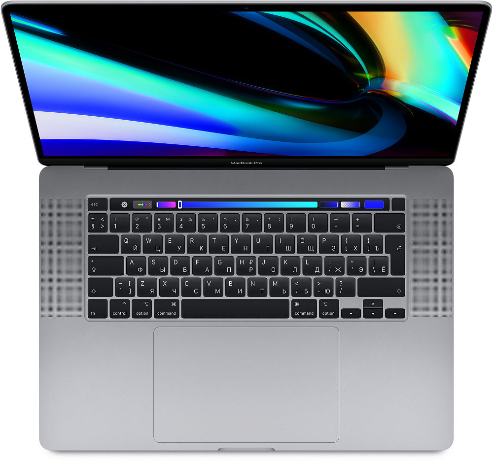 MacBook Pro 16" 8 Core i9 2,4 ГГц, 64 ГБ, 8 ТБ SSD, AMD Radeon Pro 5500M, Touch Bar, «серый космос» СТО