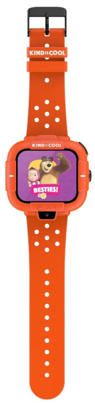 Умные часы Elari KidPhone "Маша и Медведь", оранжевый Фото-5