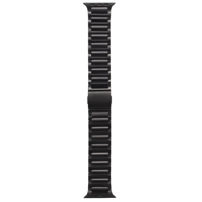 Ремешок restore: hello, world! для Apple Watch 42-49 мм, титановый черный