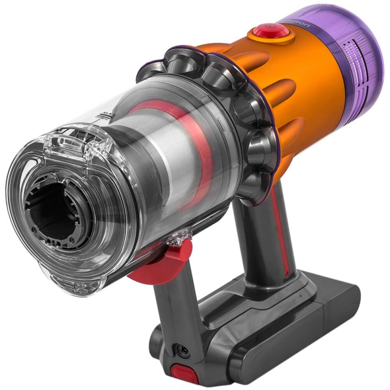 Беспроводной пылесос Dyson V12 Detect Slim Absolute, желтый/фиолетовый Фото-3