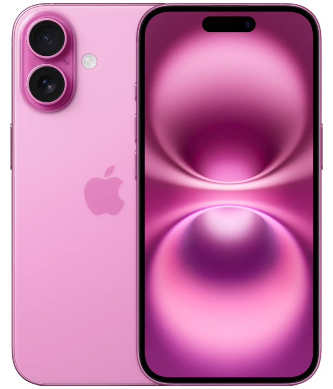 Apple iPhone 16 SIM 128 ГБ, розовый Фото-3