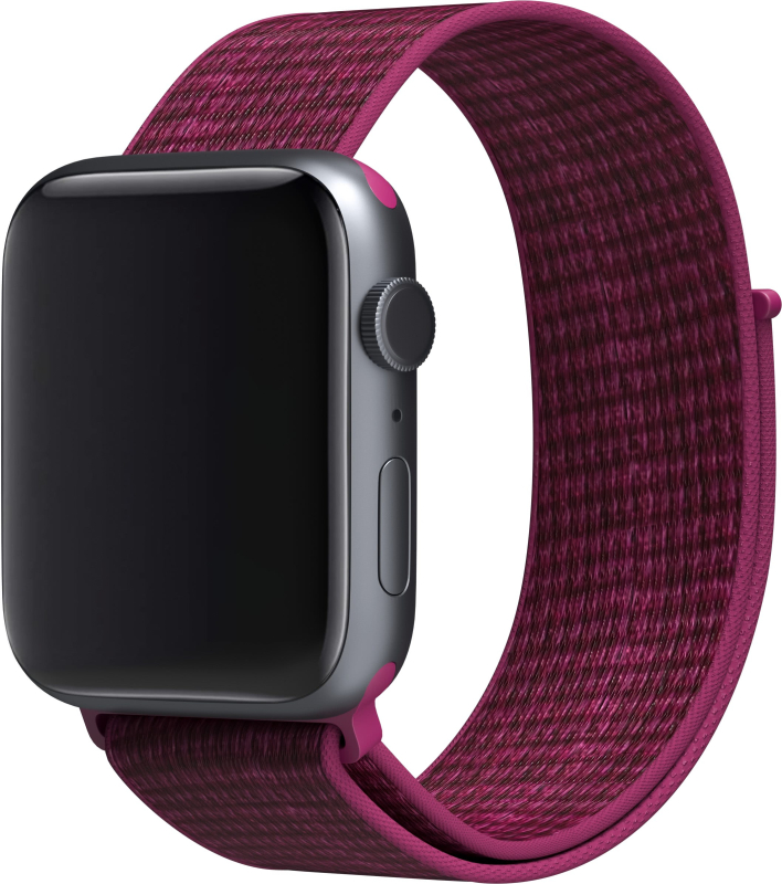 Ремешок moonfish для Apple Watch 38/40/41/42 мм, нейлон, малиновый