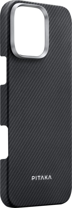 Чехол Pitaka MagEZ 4 Case для iPhone 16 Pro Max, кевлар, черный Фото-4