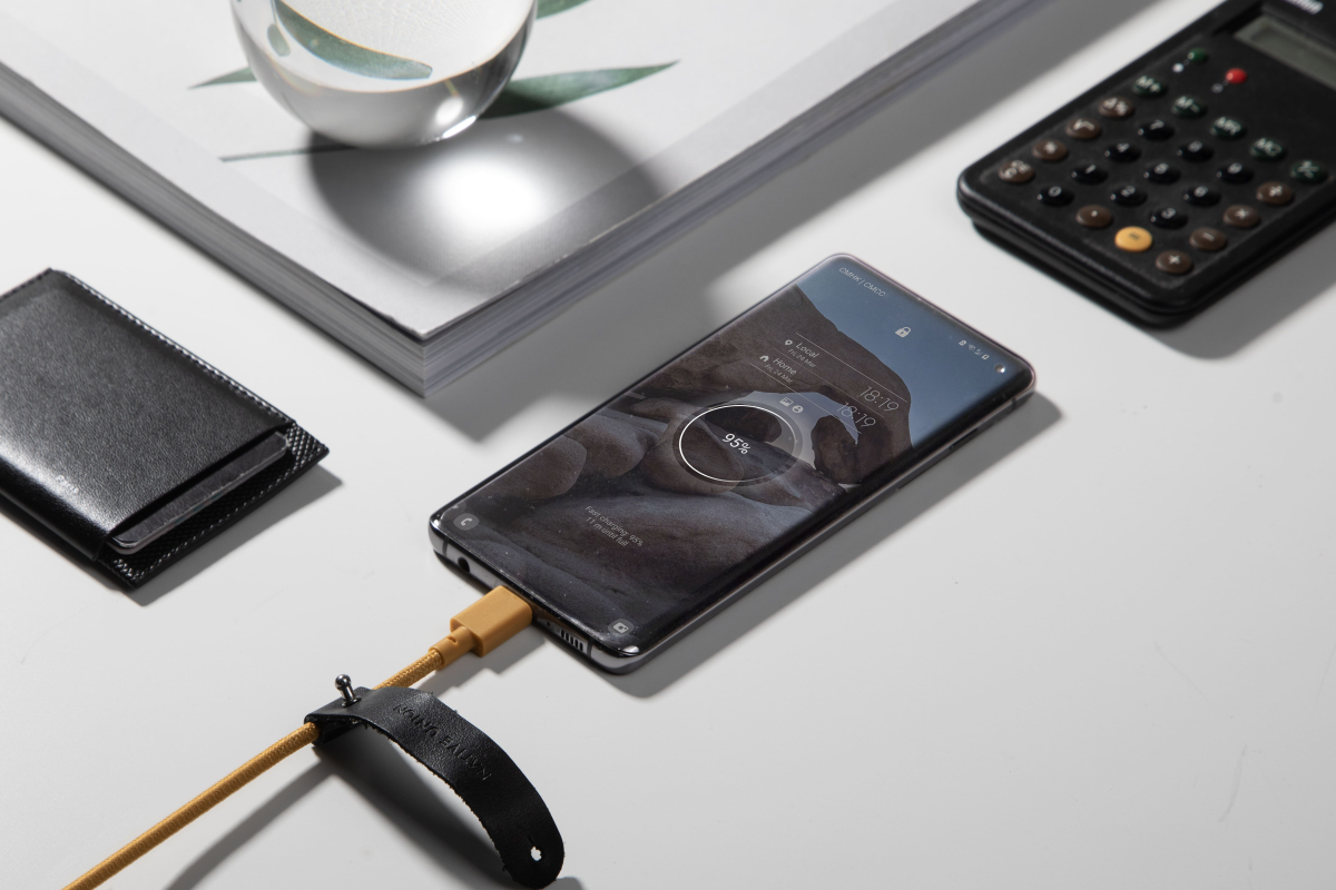 Кабель Native Union Belt Cable USB-C - USB-C, 1,2 м, нейлон, крафтовый Фото-7