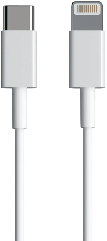Кабель moonfish USB‑C - Lightning 1 м, белый