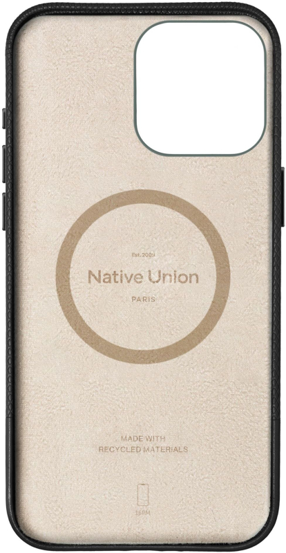 Чехол Native Union (RE)Classic Case MagSafe для iPhone 16 Pro Max, черный Фото-2