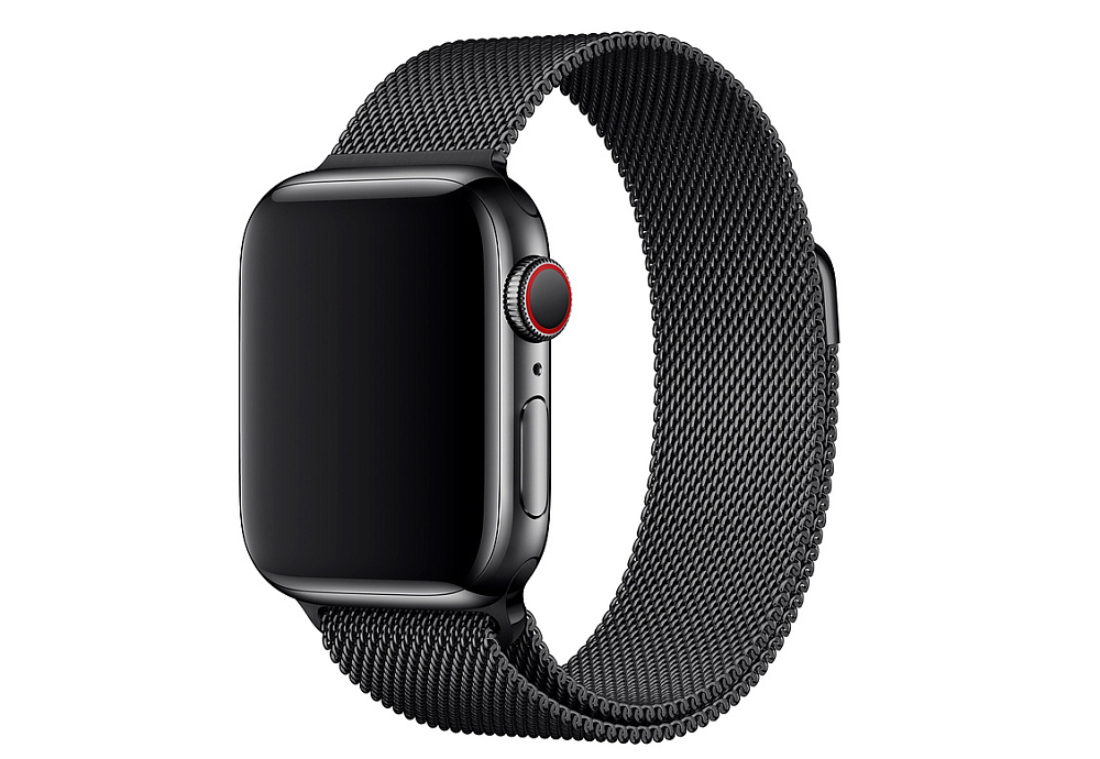 

Apple Браслет Watch 40мм, миланский сетчатый, «чёрный космос», «черный космос»
