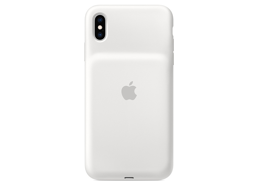 

Apple Чехол-аккумулятор Smart Battery Case для iPhone XS Max, белый
