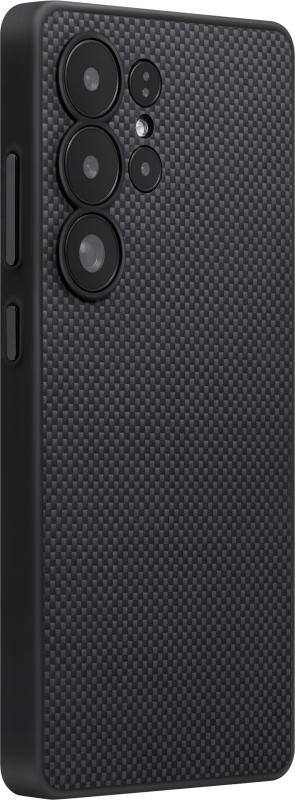Чехол Pitaka Pitaka PIN Button для Galaxy S25 Ultra, кевлар, черный Фото-2