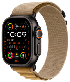 Apple Watch Ultra 2 GPS + Cellular, 49 мм, корпус из черного титана, ремешок Alpine цвета 