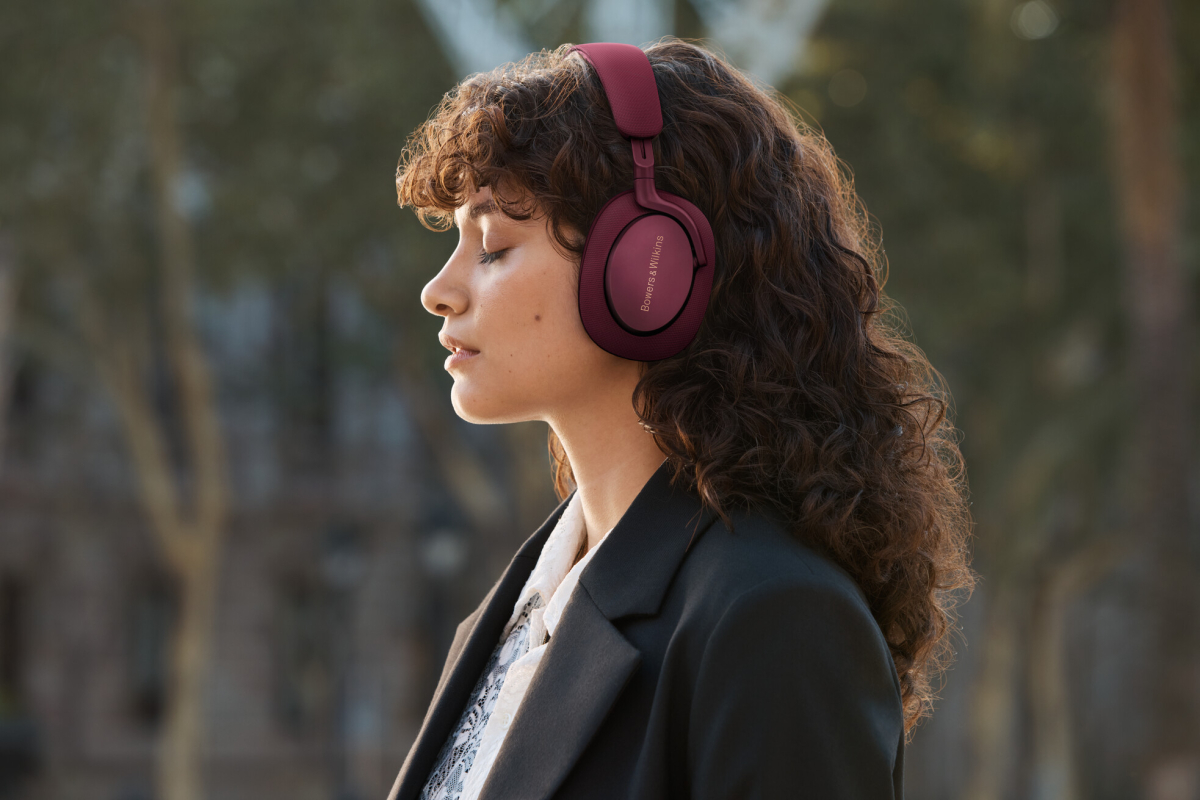 Наушники накладные Bowers & Wilkins Px7 S2e, рубиново-красный Фото-25