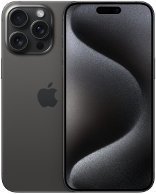 Apple iPhone 15 Pro Max SIM 512 ГБ, «титановый чёрный»