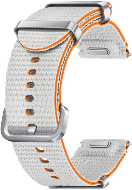 Ремешок Samsung Galaxy Watch 7 Casual M/L серебро Фото-3