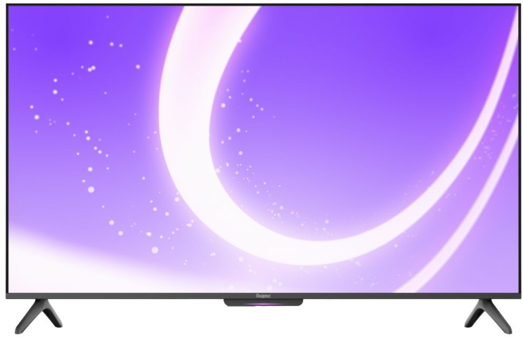 Телевизор Яндекс с Алисой 55" UHD, черный