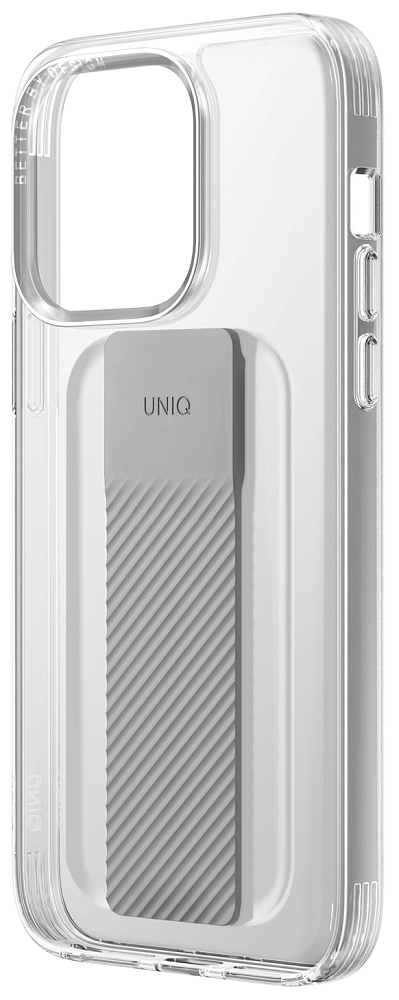 

Uniq Чехол Heldro Mount для iPhone 14 Pro, прозрачный