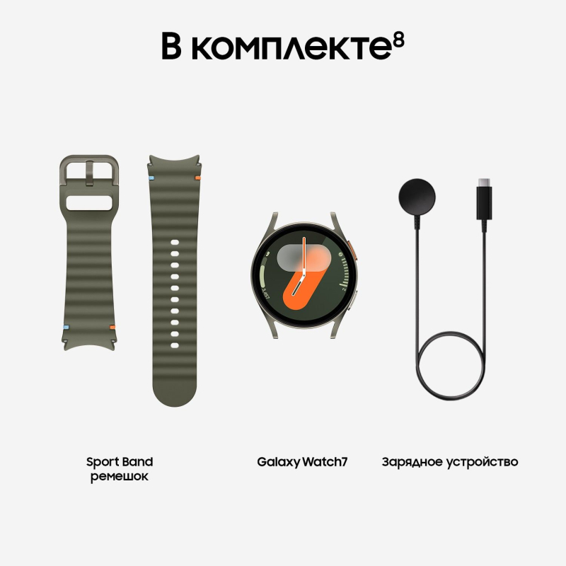 Смарт-часы Samsung Galaxy Watch7 LTE 40 мм, Зеленые Фото-17