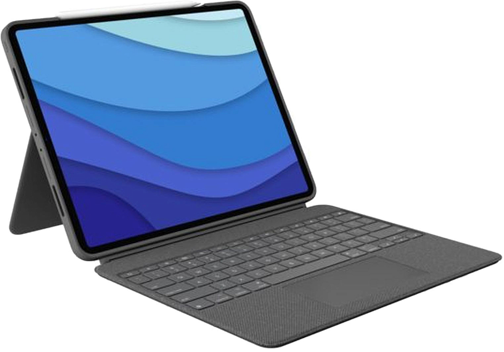 

Чехлы-клавиатуры Logitech, Серый, Чехол-клавиатура Combo Touch для iPad Pro 12.9, серый