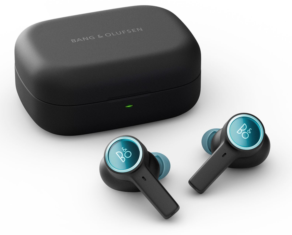 Беспроводные наушники Bang & Olufsen Beoplay EX, черный антрацит/голубой Фото-8