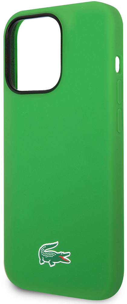 

Чехол Lacoste Hard Logo для iPhone 15 Pro Max MagSafe, зеленый, Чехол Hard Logo для iPhone 15 Pro Max MagSafe, зеленый