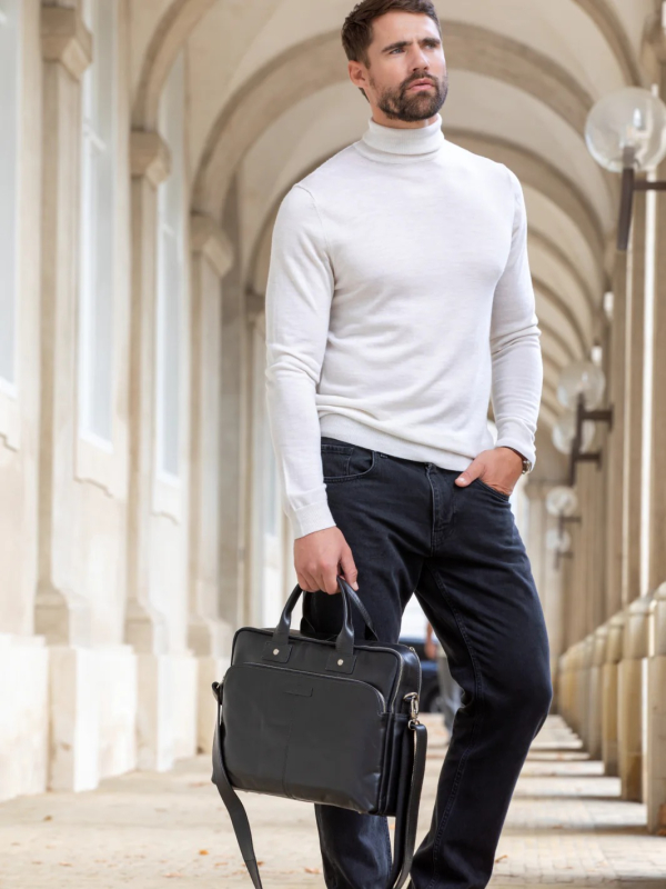 Сумка Dbramante1928 Kronborg 2nd Gen для MacBook Pro/Air 16", черный Фото-9