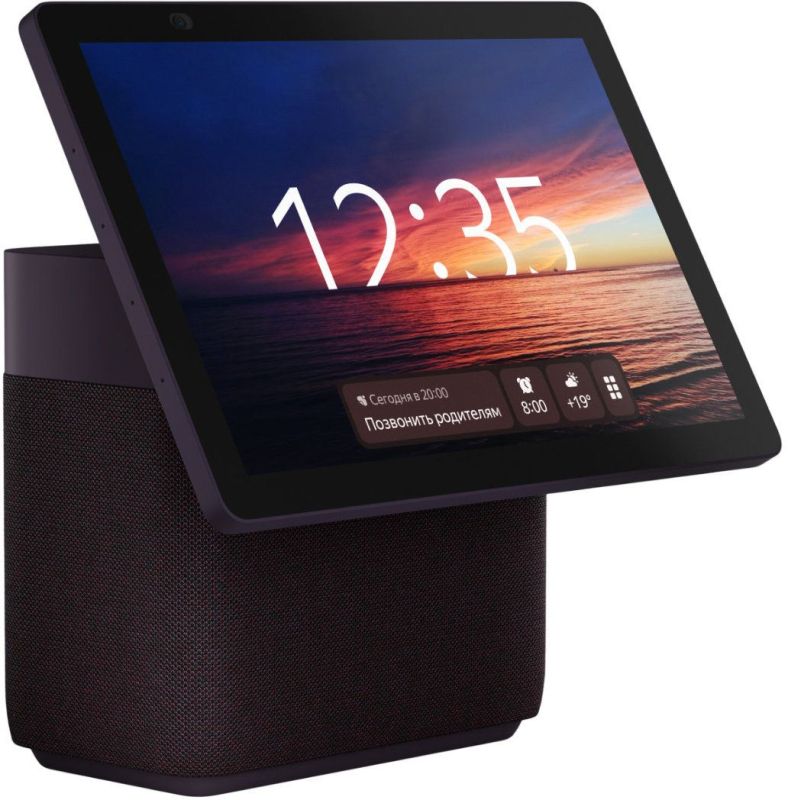 Умная колонка Яндекс Станция Дуо Макс с Zigbee, красный Фото-3