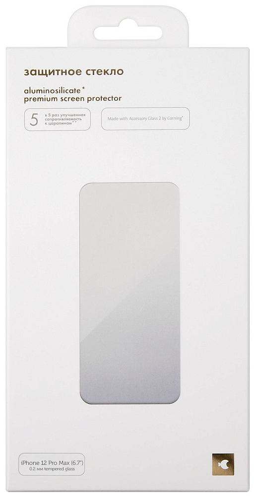 

moonfish Стекло защитное Corning для iPhone 12 Pro Max, Прозрачный