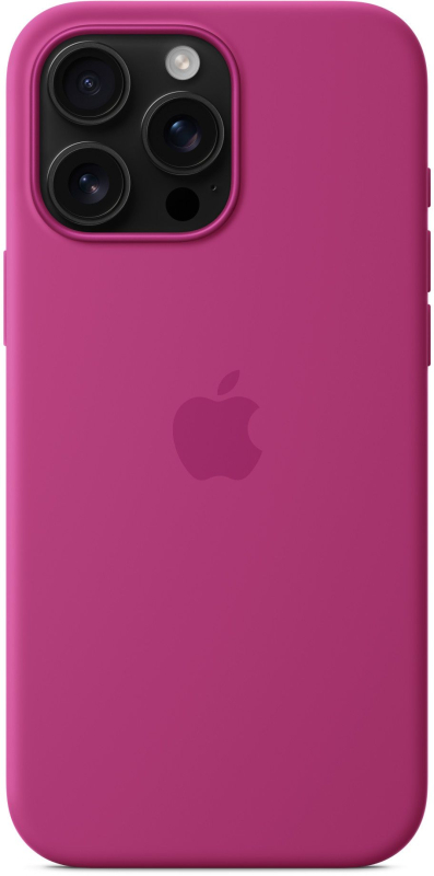Чехол Apple для iPhone 16 Pro Max Silicone with MagSafe, фуксия Фото-4