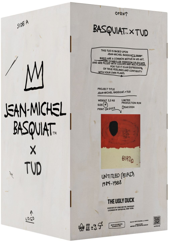 Фигура Tud Toy The Ugly Duck Jean Michel Basquiat, M Фото-10