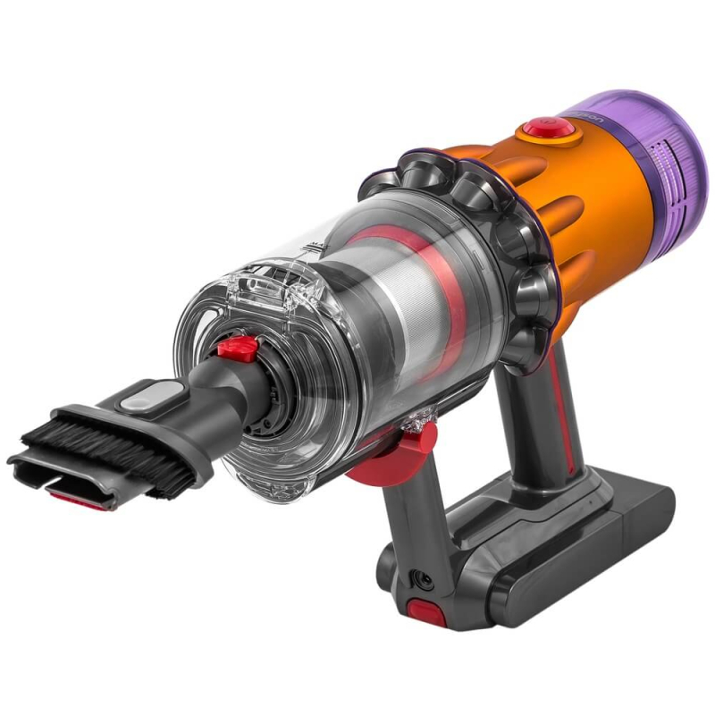 Беспроводной пылесос Dyson V12 Detect Slim Absolute, желтый/фиолетовый Фото-11