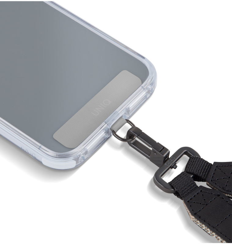 Шнурок на руку Uniq Vista 2-in-1 Lanyard, черный Фото-3